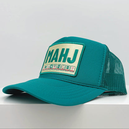 Port Sandz MAHJ - Social Jade Side Profile Trucker Hat
